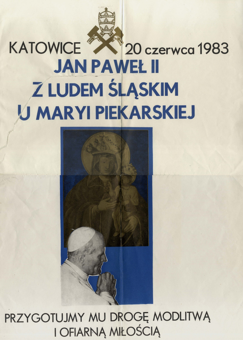 Pamiątka uroczystości z udziałem Jana Pawła II w Katowicach w dn. 20 VI 1983 r., IPN Ka 030/177 t.1
